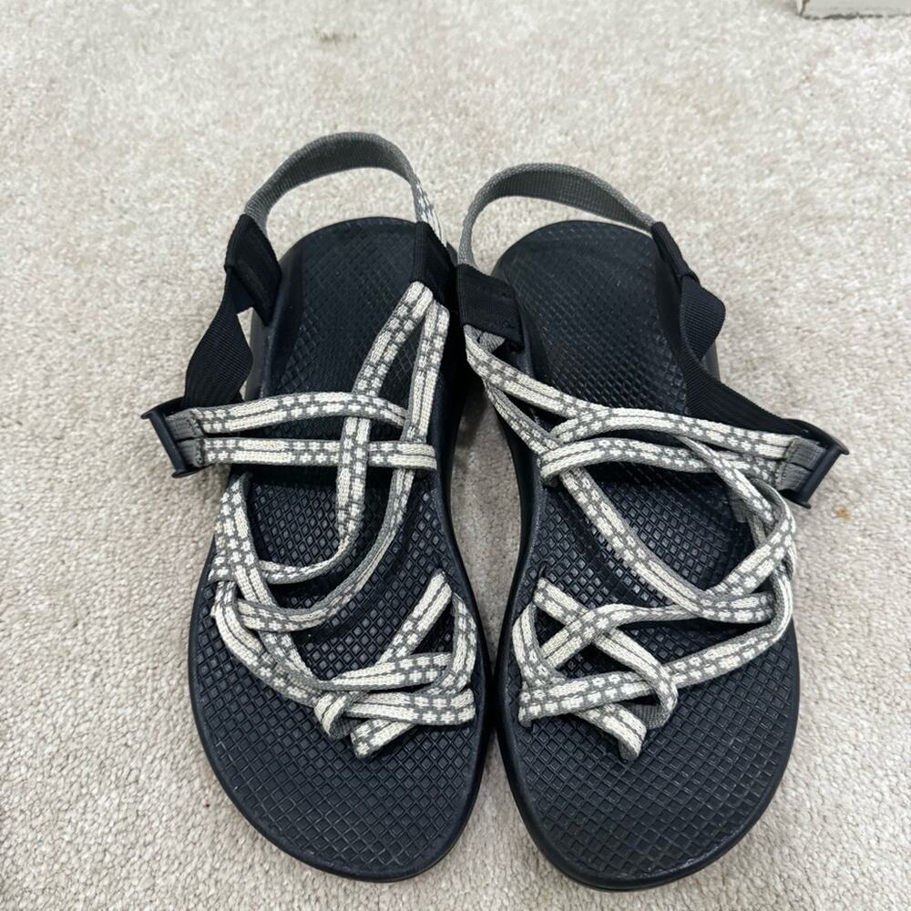 Chacos ZX/2  with black/white/grey straps, size 7